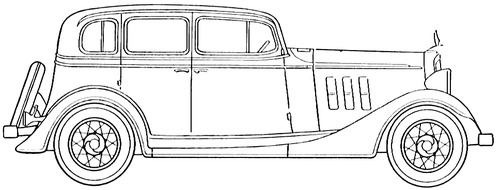 Chevrolet Master Six Sedan (1933)