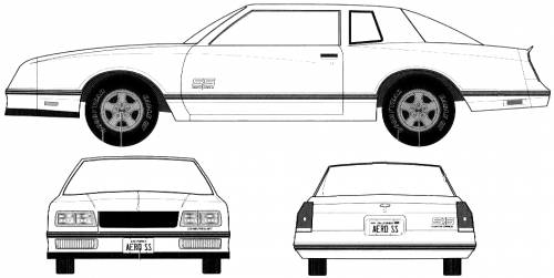 Chevrolet Monte Carlo SS Aeroback (1987)