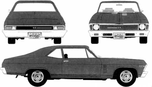Chevrolet Nova SS 2-Door Sedan (1969)