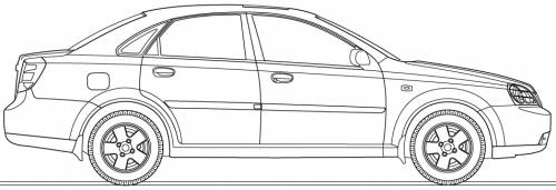 Chevrolet Optra 4-Door (2006)