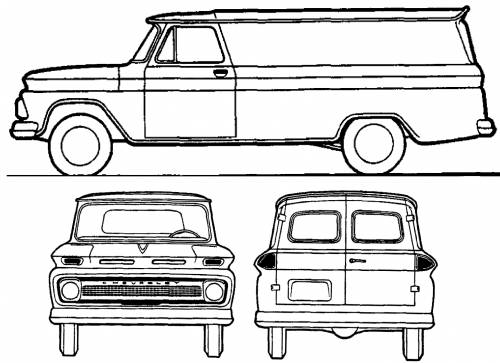 Chevrolet Panel Delivery C30 (1965)