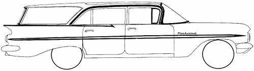 Chevrolet Parkwood 4-Door Station Wagon (1959)