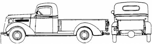 Chevrolet Pick-up 0.75ton (1938)