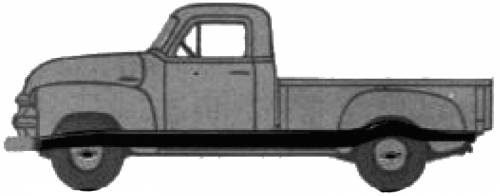 Chevrolet Pick-Up 3104 (1954)