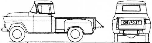 Chevrolet Pick-up 3108 (1958)