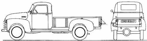 Chevrolet Pick-up 3804 (1947)
