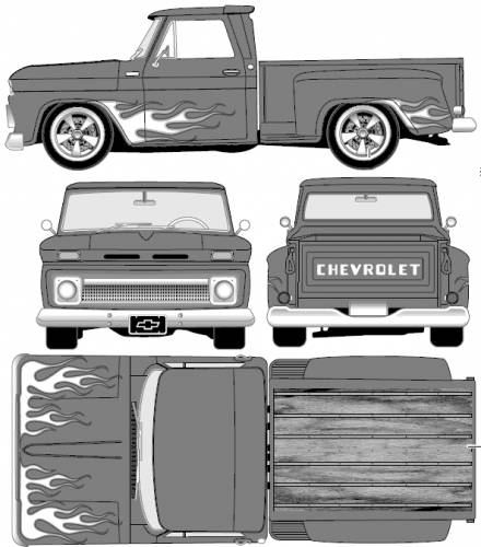 Chevrolet Pick-up Stepside Custom (1965)