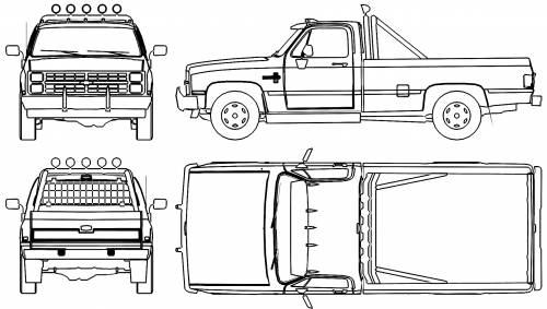 Chevrolet Silverado (1986)