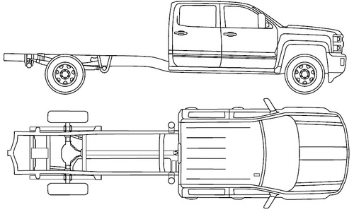 Chevrolet Silverado 3500 Chassis LWB (2015)