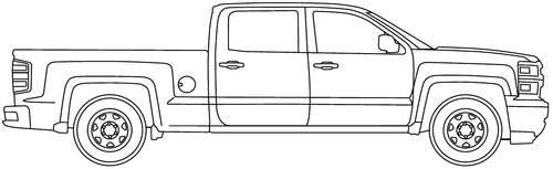 Chevrolet Silverdo Crew Cab (2014)