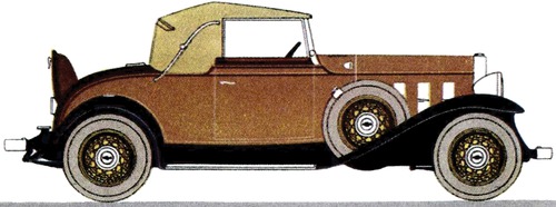 Chevrolet Six Deluxe Convertible Cabriolet (1932)