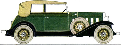 Chevrolet Six Deluxe Convertible Landau Phaeton (1932)