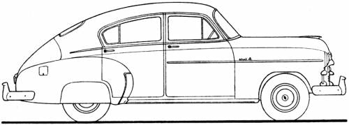 Chevrolet Styleline DeLuxe 4dr Sedan (1950)