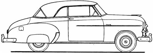 Chevrolet Styleline DeLuxe Bel Air 2dr Hardtop (1950)