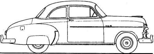 Chevrolet Styleline DeLuxe Sport Coupe (1950)