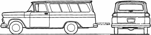 Chevrolet Suburban Carryall (1962)