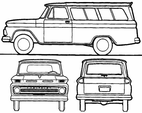 Chevrolet Suburban Carryall (1965)