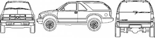 Chevrolet Trail Brazer 3-Door (2002)