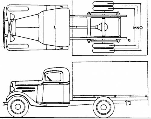 Chevrolet Truck 1.5t (1936)