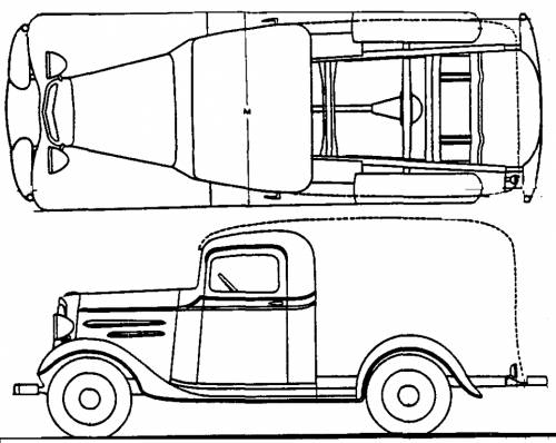 Chevrolet Truck 1t (1936)