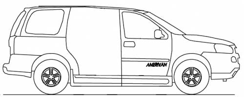 Chevrolet Uplander Amerivan (2008)