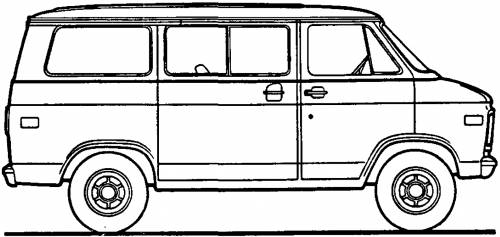 Chevrolet Van swb (1974)