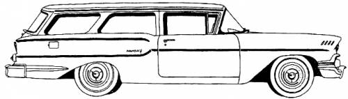 Chevrolet Yeoman 2-Door Station Wagon (1958)