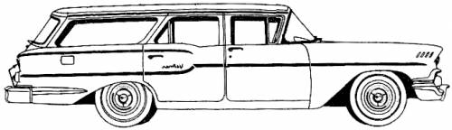 Chevrolet Yeoman 4-Door Station Wagon (1958)
