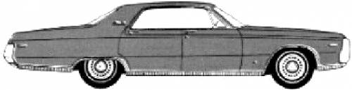 Chrysler 300 4-Door Hardtop (1970)