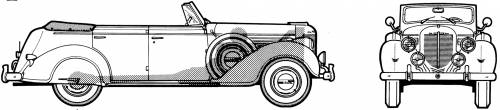 Chrysler Imperial C19 Convertible Sedan (1938)