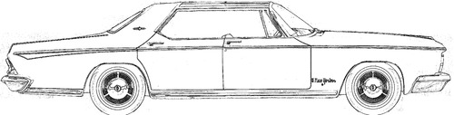 Chrysler New Yorker 4-Door Hardtop (1964)