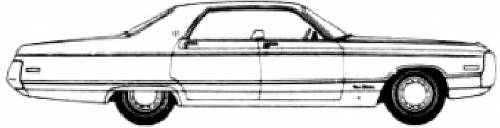 Chrysler New Yorker 4-Door Hardtop (1971)