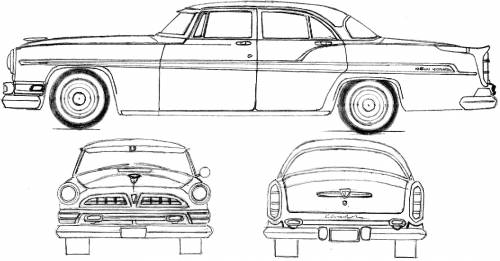 Chrysler New Yorker 4-Door Sedan (1955)