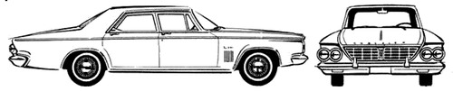 Chrysler New Yorker 4-Door Sedan (1963)