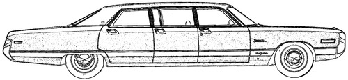 Chrysler New Yorker Stageway Executive Limousine (1971)