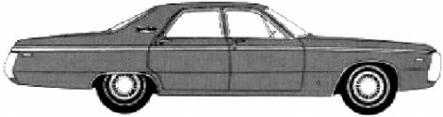 Chrysler Newport Custom 4-Door Sedan (1970)