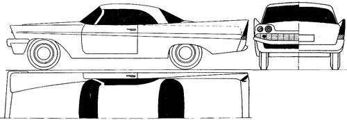 Chrysler Satatoga 2-Door Hardtop (1961)