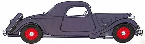 Citroen 11 Legre Traction Avant Faux-Cabriolet (1938)