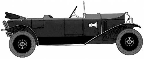 Citroen Type A Sport Torpedo (1921)