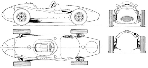 Connaught Type B F1 GP (1955)