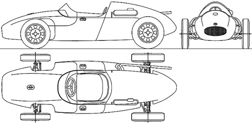Cooper Climax T43 F1 GP (1957)
