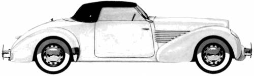 Cord 810 Convertible Sportsman Coupe (1936)