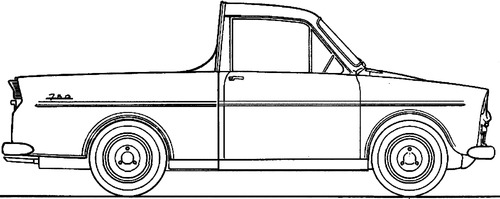 Daf 750 Pick-up (1962)