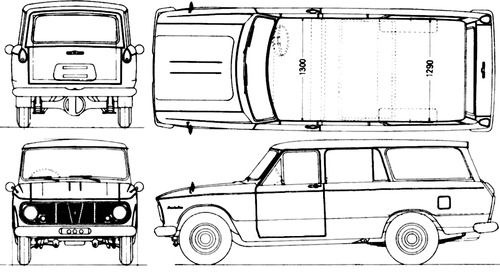Daihatsu Hi-Line Light Van (1964)