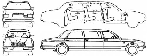 Daimler Eagle V8 Limousine (1990)