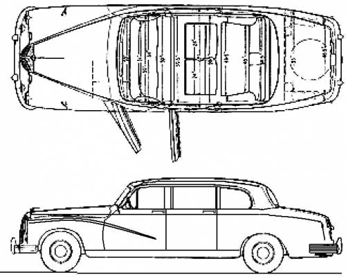 Daimler Majestic Major DR 450 Limousine (1963)