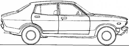 Datsun 120Y Sunny 4-Door (1973)