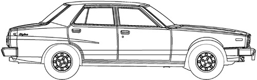 Datsun 240K Skyline C210 4-Door (1979)