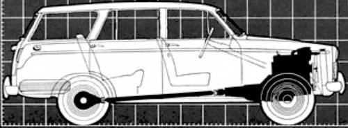 Datsun 311 Bluebird Wagon (1961)