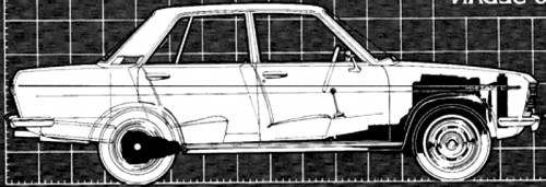 Datsun 510 Bluebird 4-Door (1968)